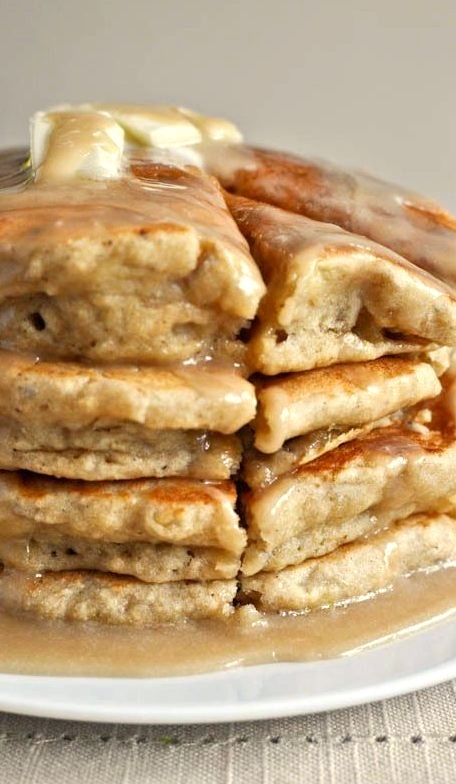 Recipe: Whole Wheat Brown Sugar Banana Bread Pancakes