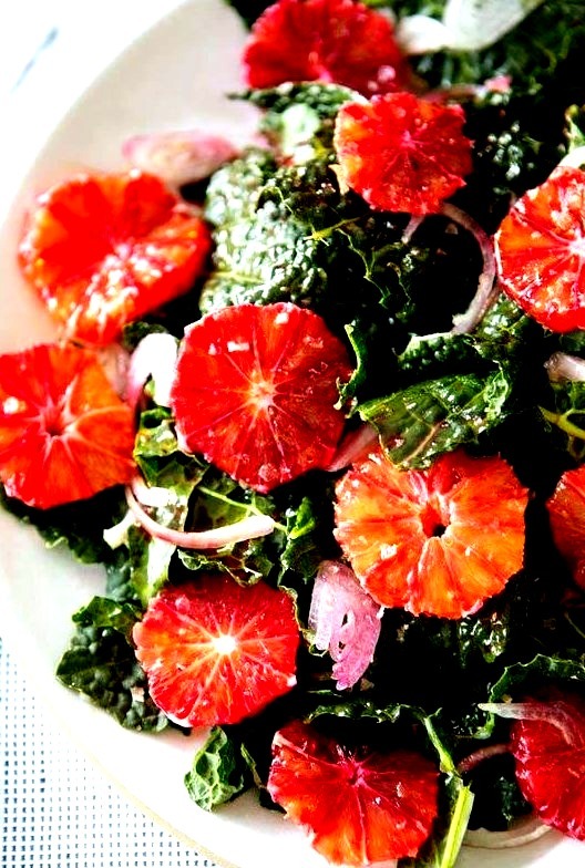 Kale And Blood Orange Salad
